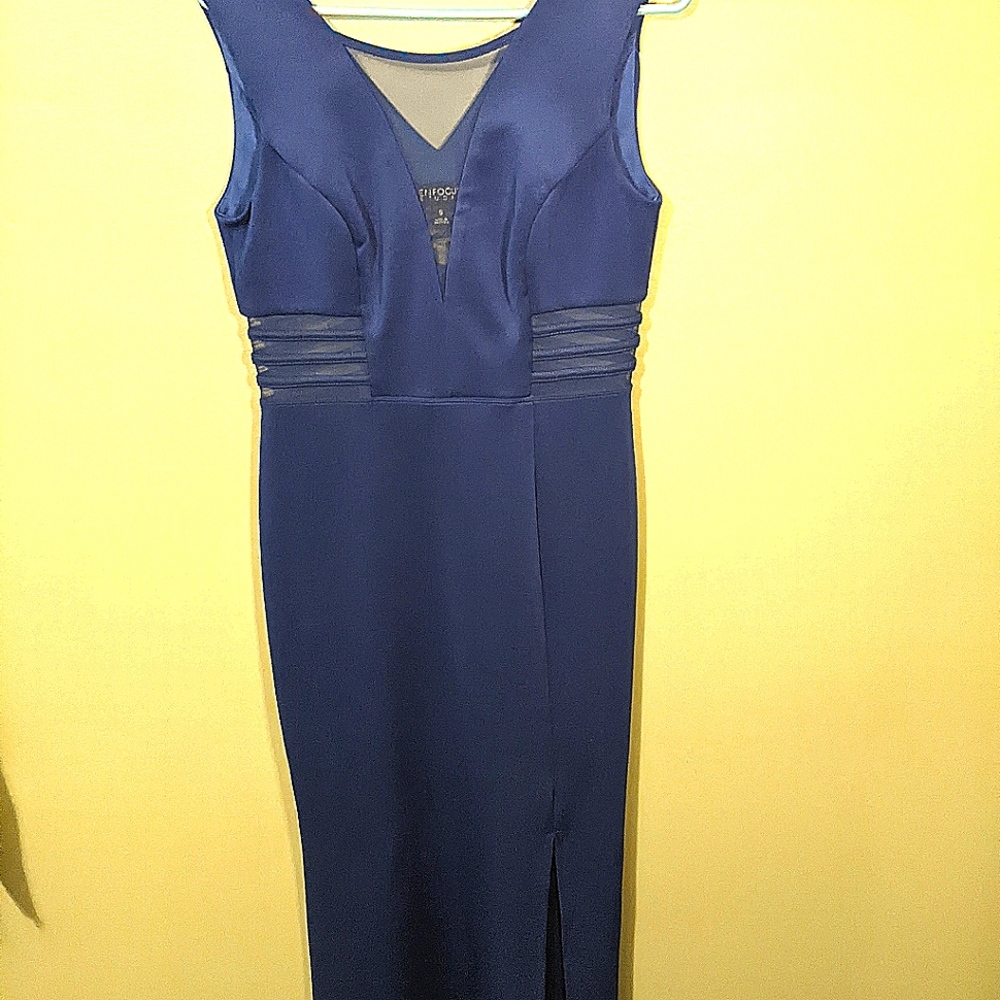 Beautiful long dress with sheer sides